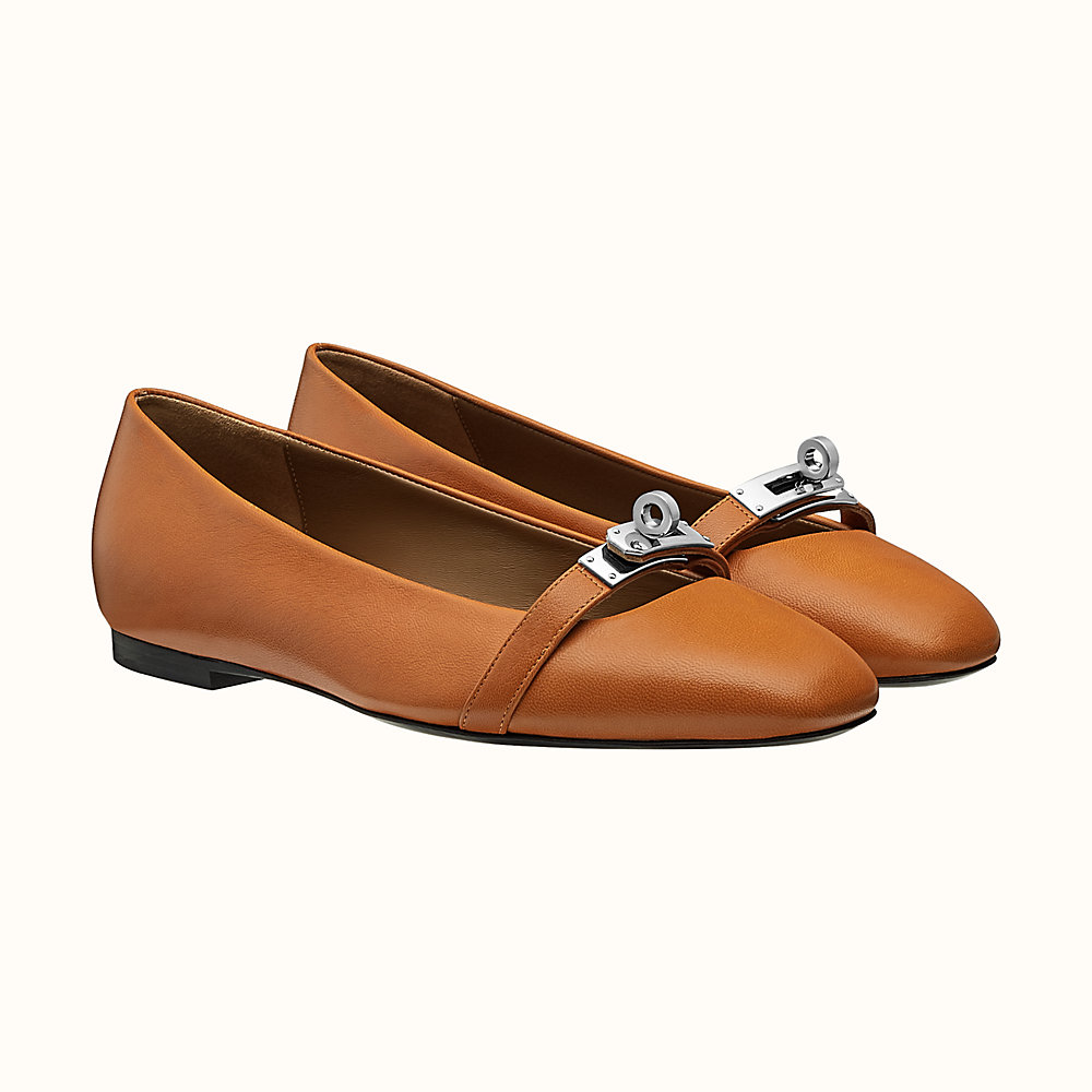 hermes ballet flats
